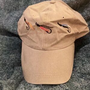 🎣NWOT Fun FlyFishing Embroidered Cap Wardrobe Must Have 🎣